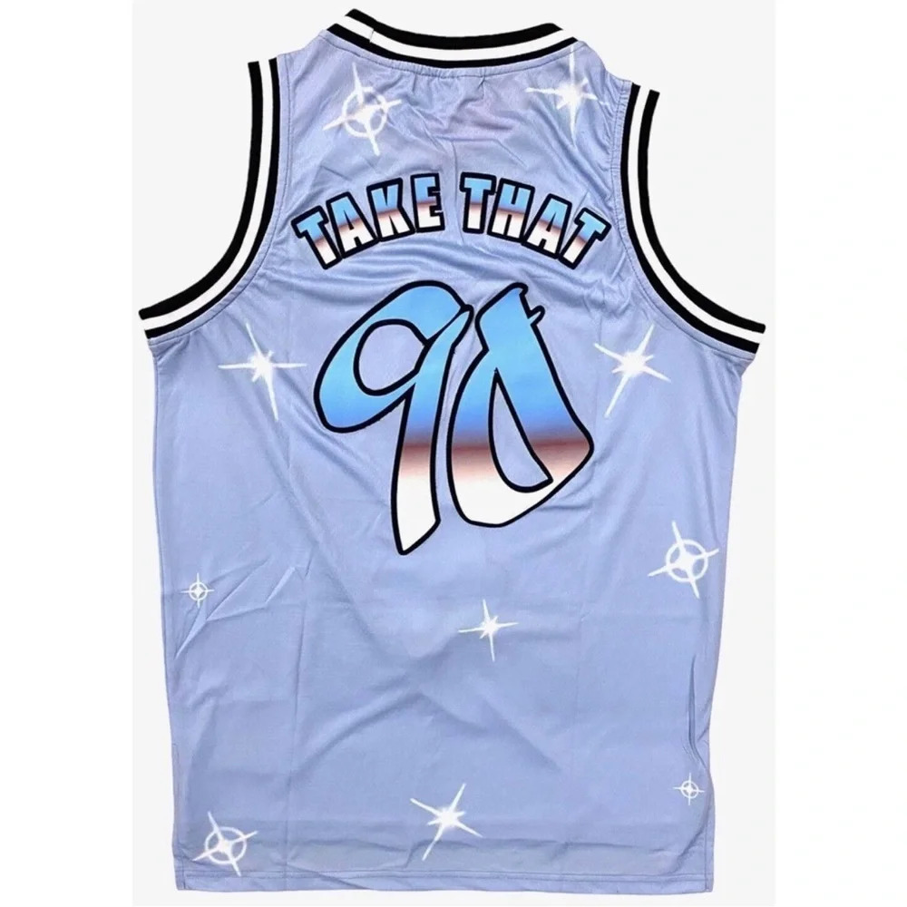 Headgear Classics Nostalgia Co. Bad Boys Records Basketball Jersey - Picture 3 of 4